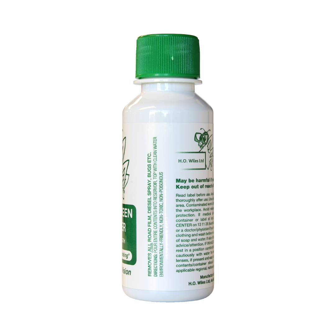 Windscreen Cleaner Concentrate 125ml Side