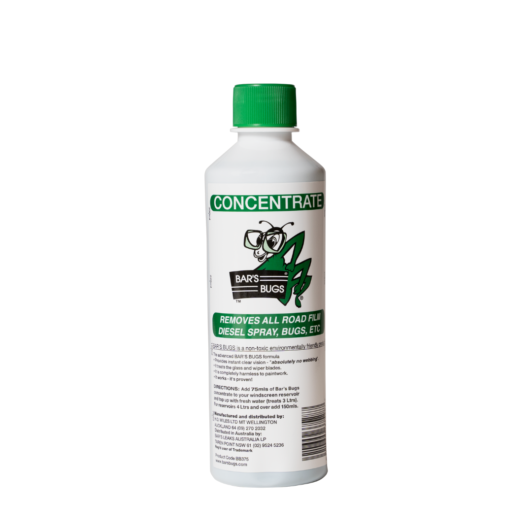Windscreen Cleaner Concentrate 375ml back