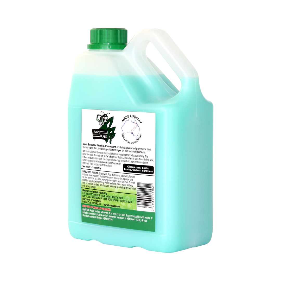 Side view of Carwash on angle