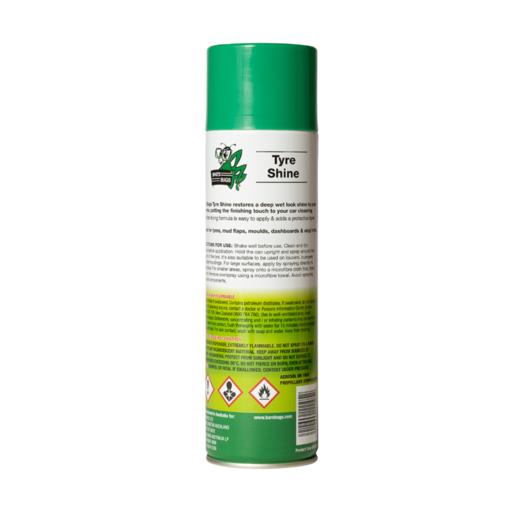 Tyre Shine Aerosol back