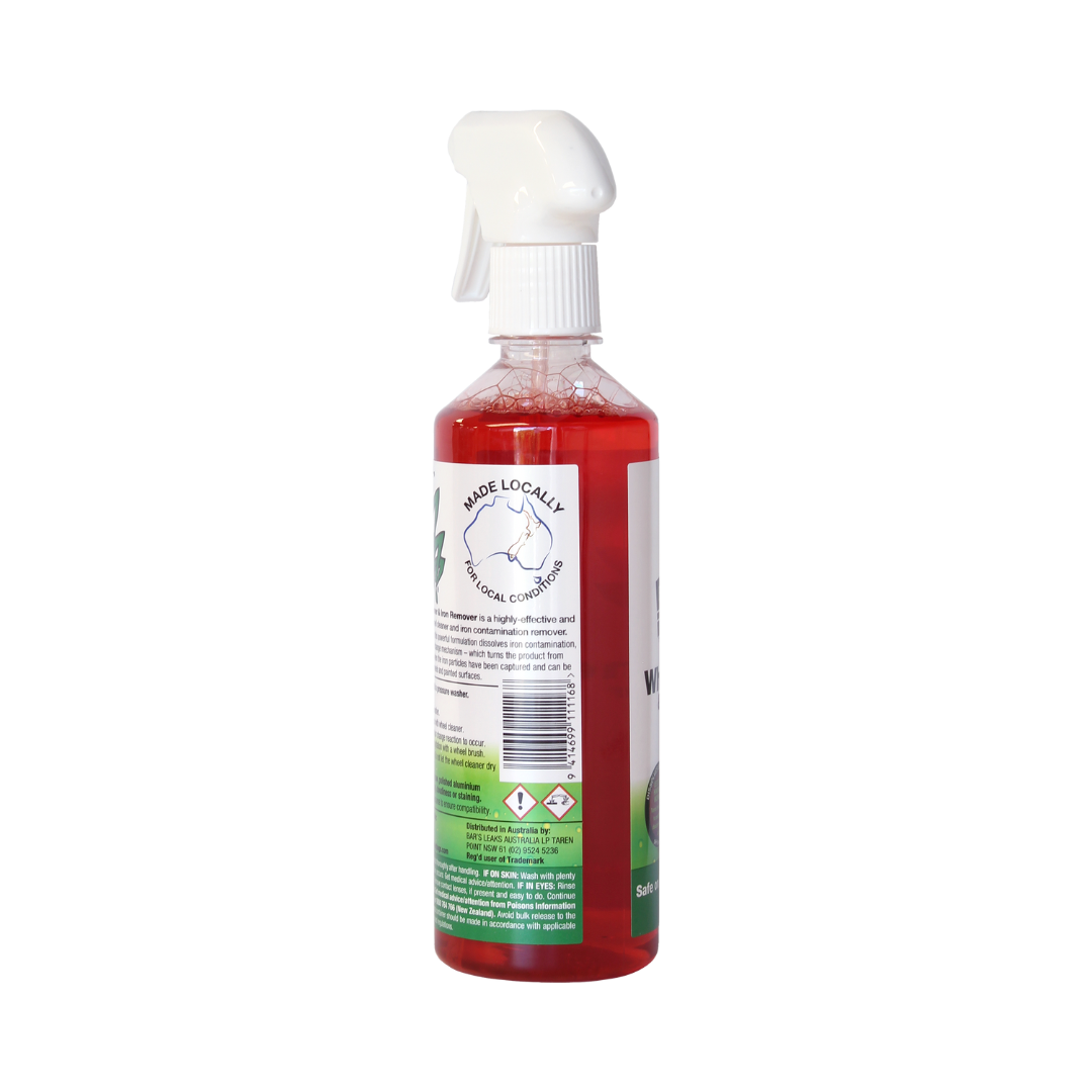 Wheel Cleaner and Iron Remover Side view