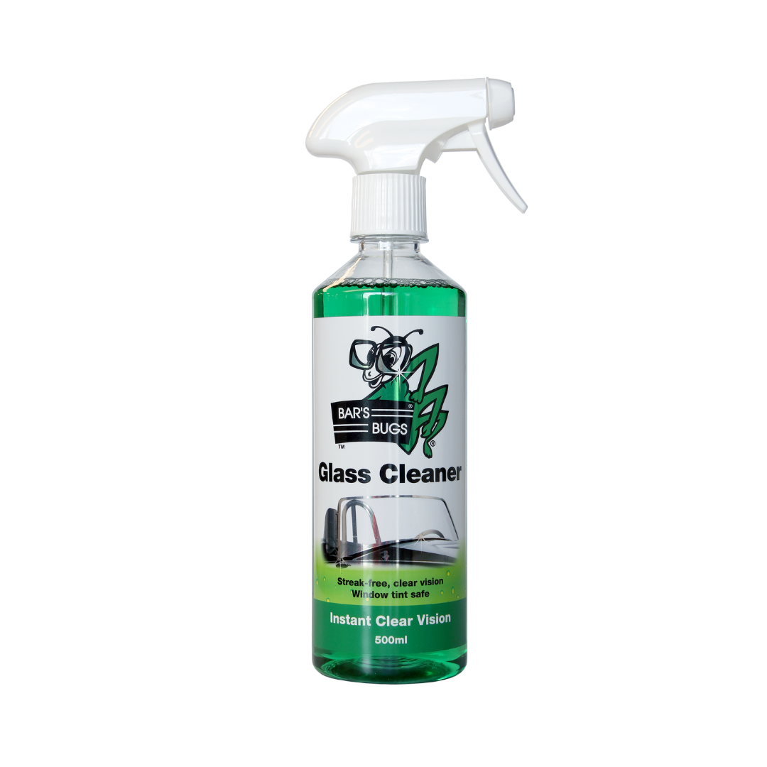 Bar's Bugs Glass Cleaner spray