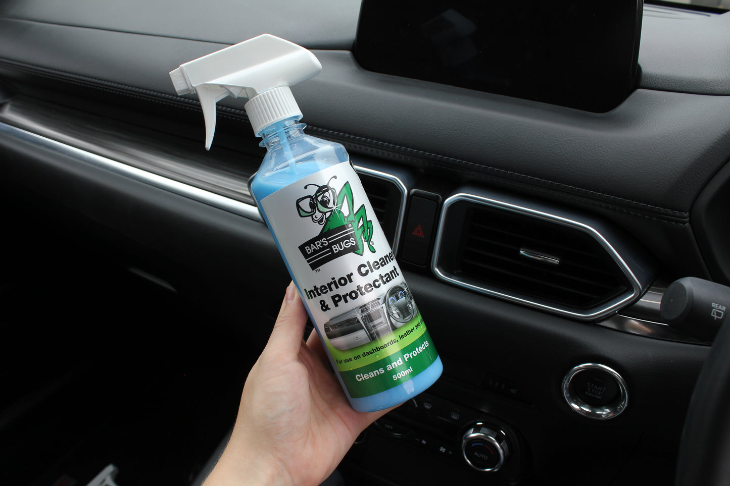 Bar's Bugs Interior Cleaner and Protectant in Mazda CX-5