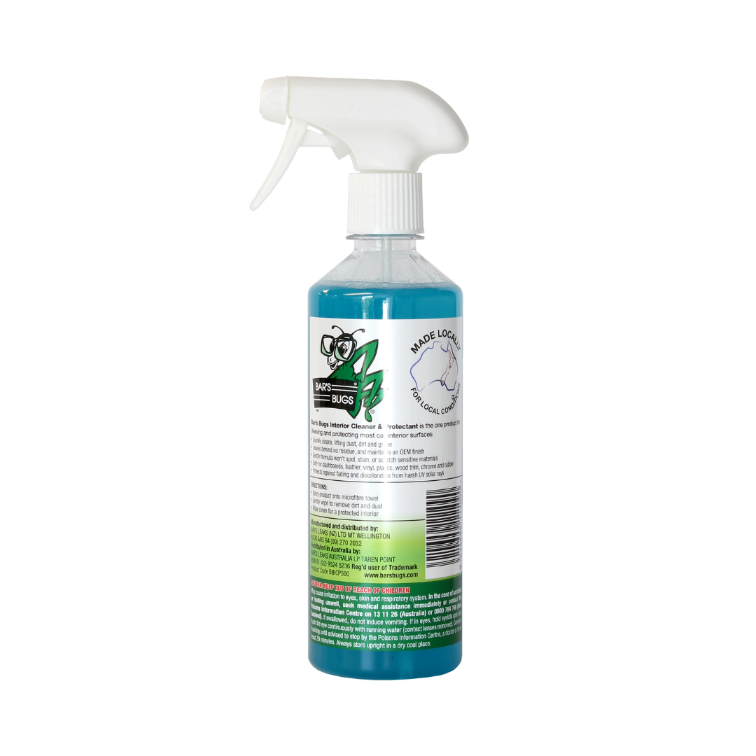 Bar's Bugs Interior Cleaner and Protectant back