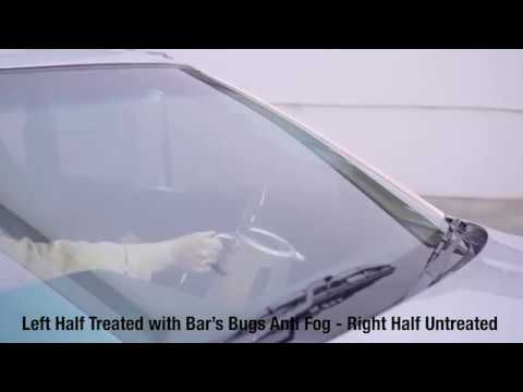 Fog eliminating spray for windows, glass, mirrors and plastic