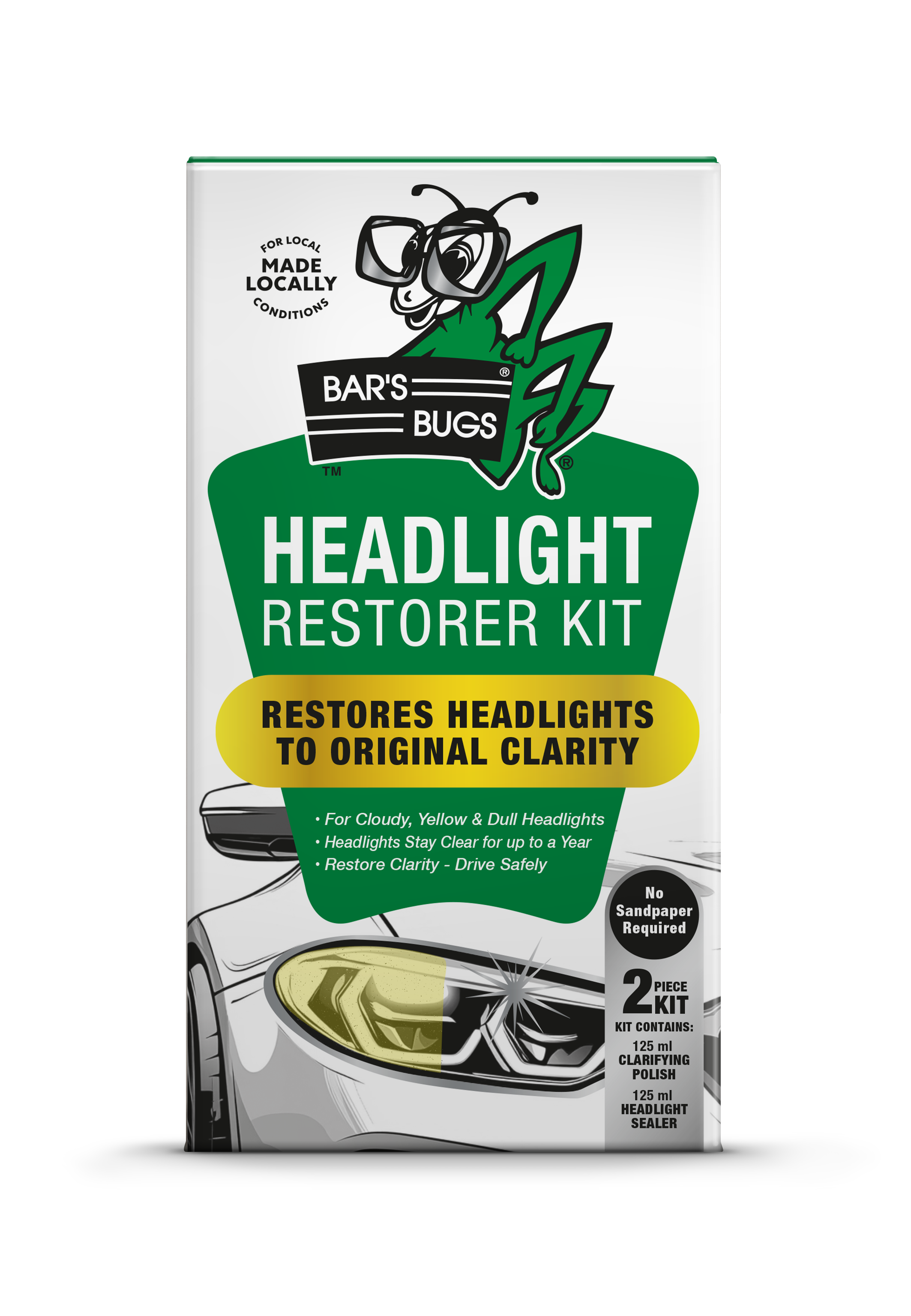 Headlight Restorer Kit