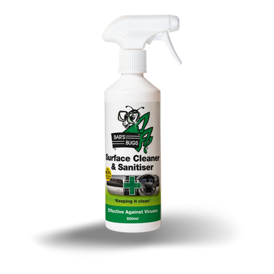 Bar's Bugs Surface Cleaner and Sanitiser Spray