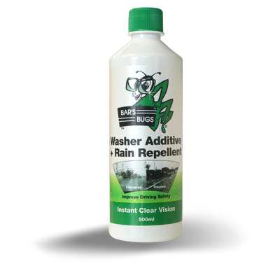 Washer Additive with Rain Repellent Front