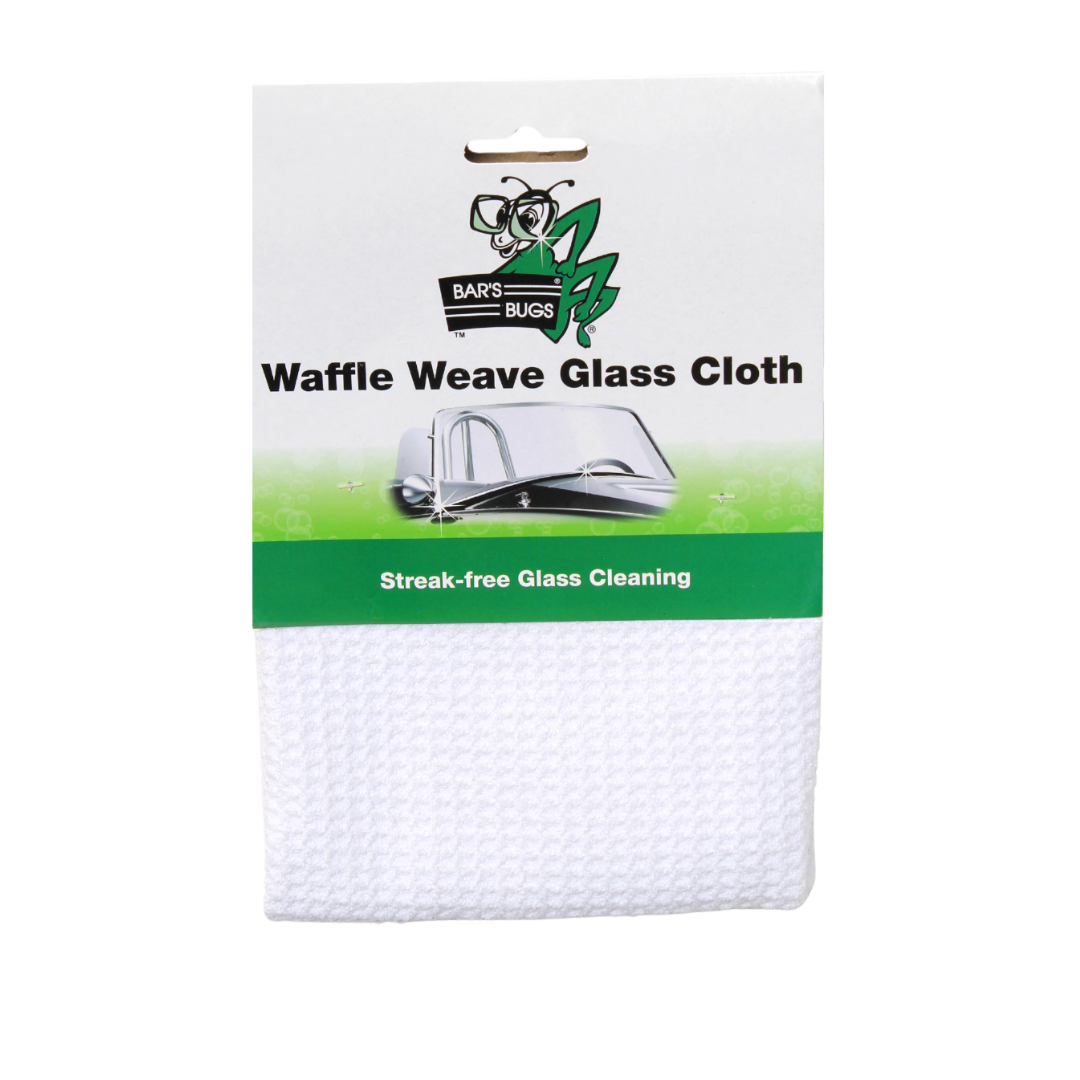 Waffle Weave Glass Cloth White - Cloth Kit