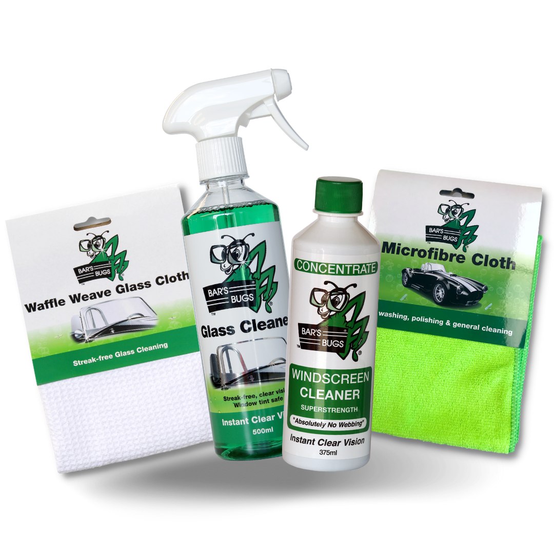 Glass Care Combo 4pc