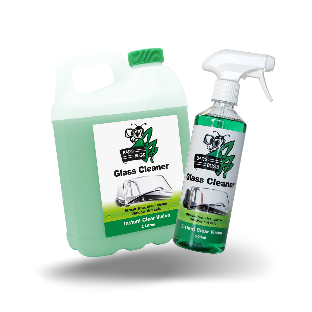 Bar's Bugs Glass Cleaner Combo - 2L + Free 500ml