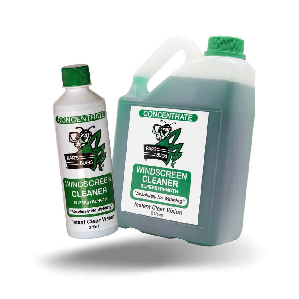 Windscreen Cleaner Concentrate 2L + 375ml Original & The Best